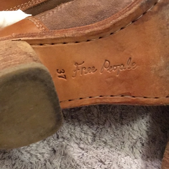 Free People Heeled Suede Ankle Booties - Picture 4 of 4